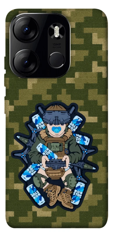 Чехол на Tecno Spark Go 2023 PILOT NON STOP фото 1 из 1