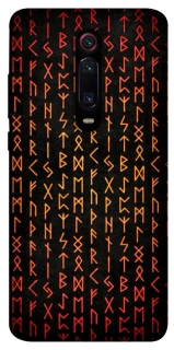 Чехол на Xiaomi Redmi K20 / K20 Pro / Mi9T / Mi9T Pro Руны фото 1 из 1