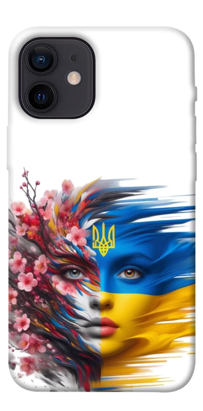 Чохол на Apple iPhone 12 mini (5.4") Flowering Ukraine фото 1 з 1