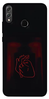 Чехол на Huawei Honor 8X Красное сердце фото 1 из 1