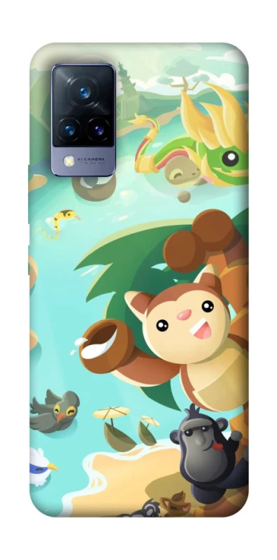 Чехол на Vivo V21 Adopt Me Tropical Adventure фото 1 из 1