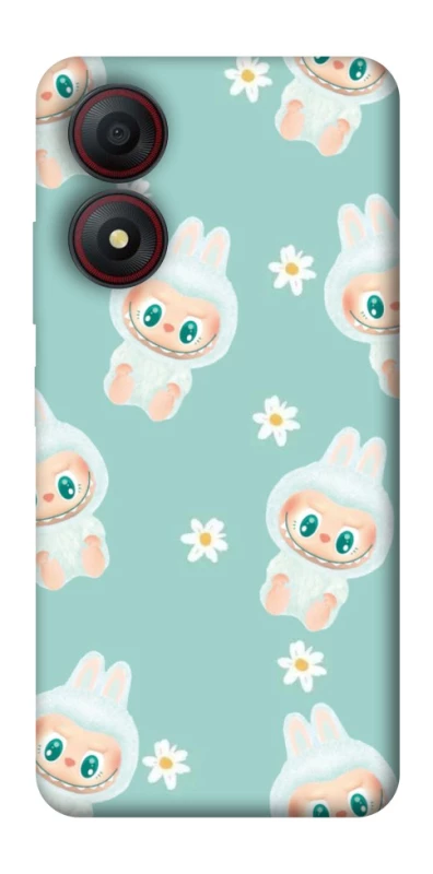 Чохол на ZTE Blade A34 4G Labubu Green фото 1 з 1