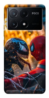 Чохол на Xiaomi Poco X6 Venom vs Spiderman фото 1 з 1