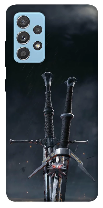 Чохол на Samsung Galaxy A52 4G / A52 5G Мечі Ведьмака фото 1 з 1