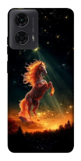 Чехол на Motorola Moto G04 Red Fire Horse ver.2 фото 1 из 1