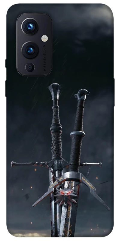 Чехол на OnePlus 9 Мечи Ведьмака фото 1 из 1