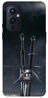 Чехол на OnePlus 9 Мечи Ведьмака фото 1 из 1