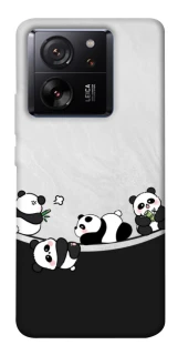 Чохол на Xiaomi 13T Four pandas фото 1 з 1