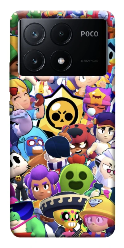 Чохол на Xiaomi Poco X6 Brawl Stars ver.5 фото 1 з 1