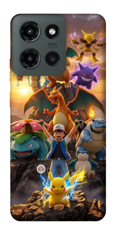 Чохол на Motorola Moto G Power (2025) Pokemon фото 1 з 1