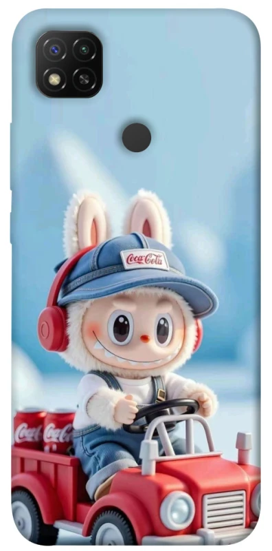 Чохол на Xiaomi Redmi 9C Labubu in the car фото 1 з 1