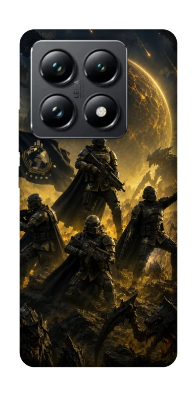 Чохол на Xiaomi 14T Pro HELLDIVERS ver.2 фото 1 з 1