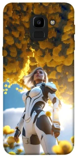 Чехол на Samsung J600F Galaxy J6 (2018) Cyber space girl ver.3 фото 1 из 1