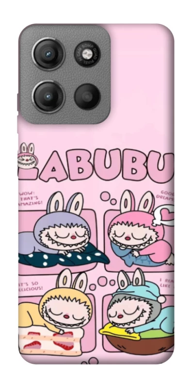 Чохол на Motorola Moto G15 Power Labubu Dreams Collage фото 1 з 1