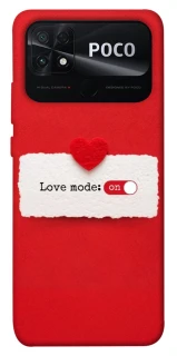 Чохол на Xiaomi Poco C40 Love Mode ON фото 1 з 1
