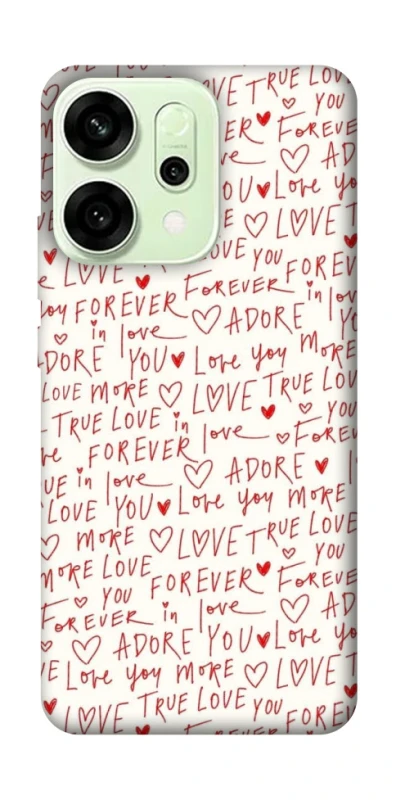 Чохол на Oppo Reno 14 Love aesthetic ver.4 фото 1 з 1