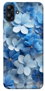 Чехол на Samsung Galaxy A04e Синие цветы фото 1 из 1