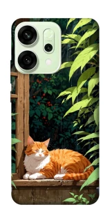 Чехол на Oppo Reno 14 red cat фото 1 из 1