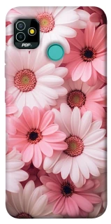 Чехол на TECNO POP 5 Розовые цветы v2 фото 1 из 1