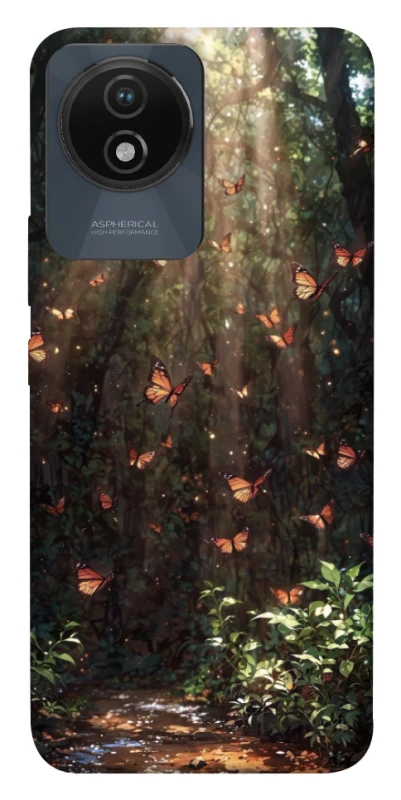 Чохол на Vivo Y02 butterfly фото 1 з 1