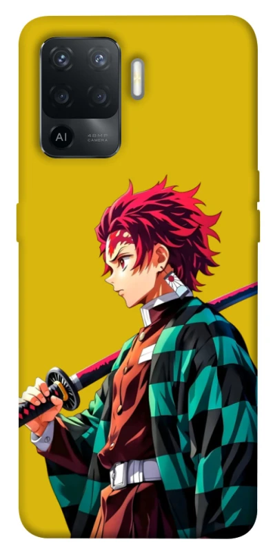 Чохол на Oppo Reno 5 Lite Tanjiro Kamado v2 фото 1 з 1