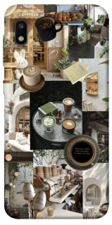 Чехол на Samsung Galaxy A10 (A105F) Coffee collage ver.4 фото 1 из 1