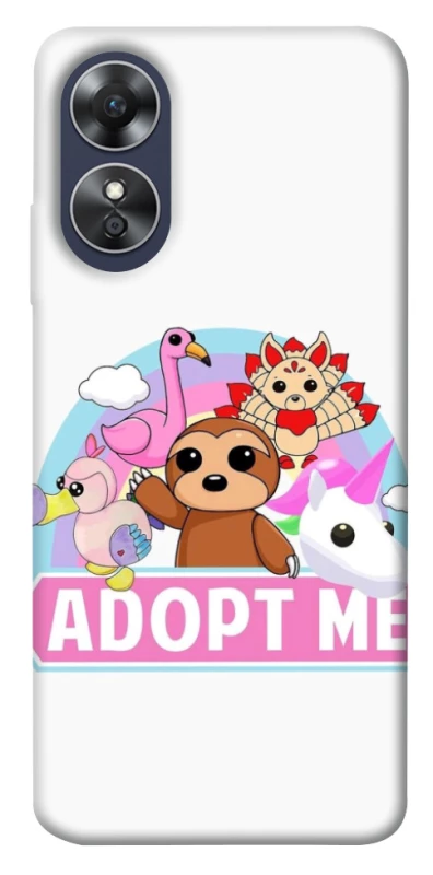 Чехол на Oppo A17 Adopt Me Pets Logo фото 1 из 1