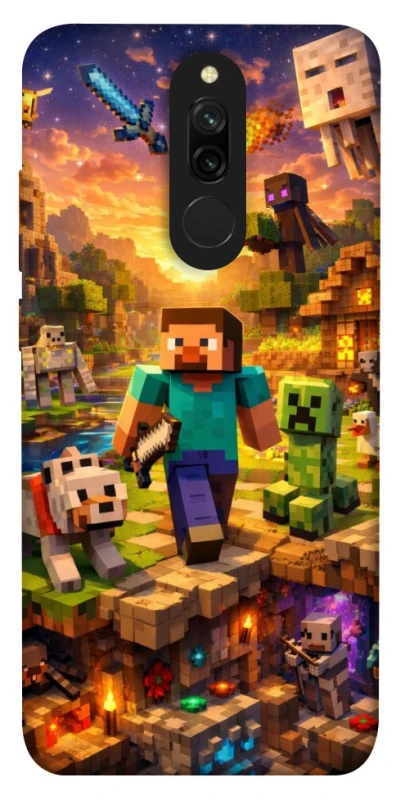 Чохол на Xiaomi Redmi 8 Minecraft v6 фото 1 з 1