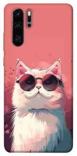 Чохол на Huawei P30 Pro Сat with glasses фото 1 з 1
