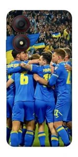 Чехол на ZTE Blade A34 4G Сборная Украины v3 фото 1 из 1