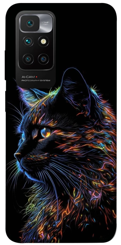 Чохол на Xiaomi Redmi 10 Чорний кіт фото 1 з 1