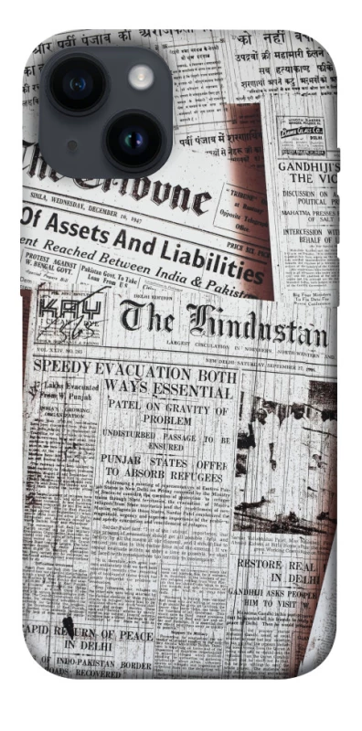 Чехол на Apple iPhone 14 (6.1") Газеты фото 1 из 1