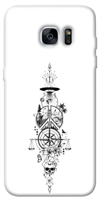 Чехол на Samsung G935F Galaxy S7 Edge Tattoo ver.7 фото 1 из 1