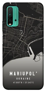 Чохол на Xiaomi Redmi Note 9 4G / Redmi 9 Power Mariupol map фото 1 з 1