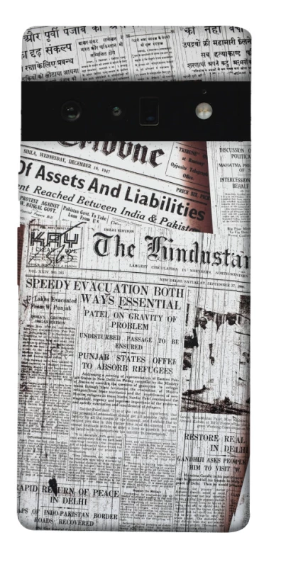 Чехол на Google Pixel 6 Pro Газеты фото 1 из 1