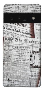 Чехол на Google Pixel 6 Pro Газеты фото 1 из 1