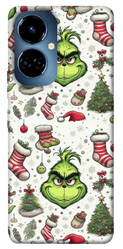 Чехол на TECNO Camon 19 Grinch mood ver.3 фото 1 из 1