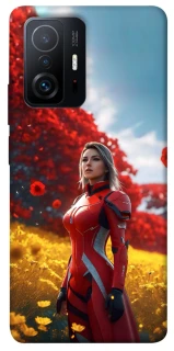 Чохол на Xiaomi 11T / 11T Pro Cyber space girl ver.5 фото 1 з 1