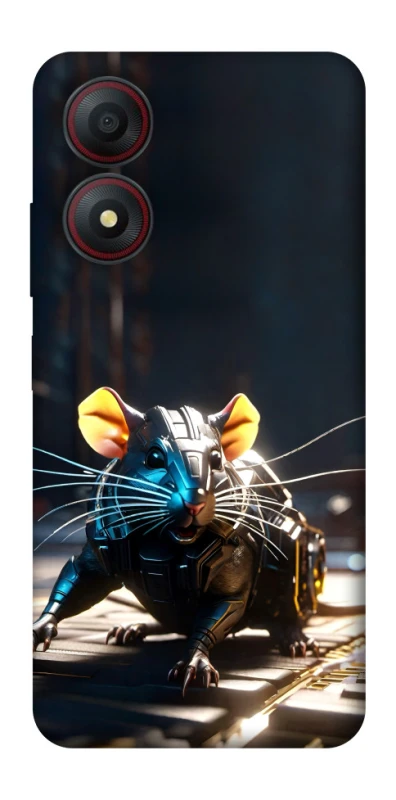 Чохол на ZTE Blade A34 4G Cyber rat фото 1 з 1