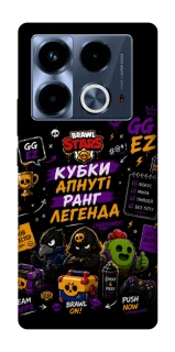 Чехол на Infinix Note 40 4G Brawl Stars collage фото 1 из 1
