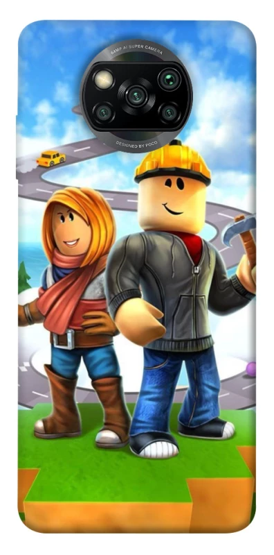 Чохол на Xiaomi Poco X3 NFC / Poco X3 Pro Roblox Builder Adventure фото 1 з 1