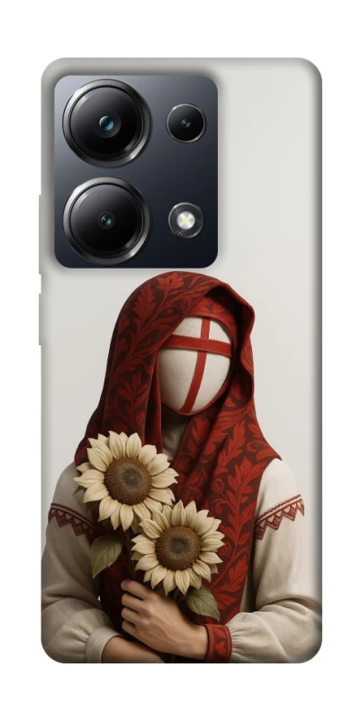 Чехол на Xiaomi Poco M6 Pro 4G Мотанка благополучия 3D фото 1 из 1