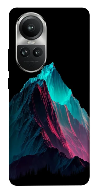 Чехол на Oppo Reno 10 Neon mountains фото 1 из 1