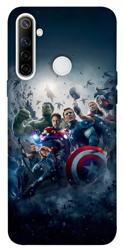 Чехол на Realme 6i Marvel heroes фото 1 из 1