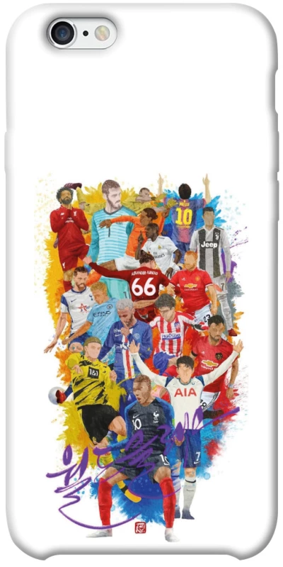 Чохол на Apple iPhone 6/6s plus (5.5") Football Abstract v2 фото 1 з 1