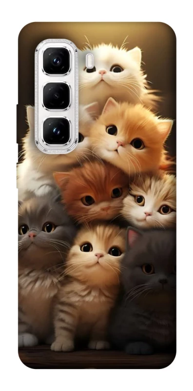 Чохол на Infinix Hot 50 Pro Чохол Kittie Love v2 фото 1 з 1