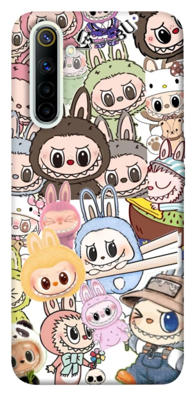 Чохол на Realme 6 All Labubus фото 1 з 1