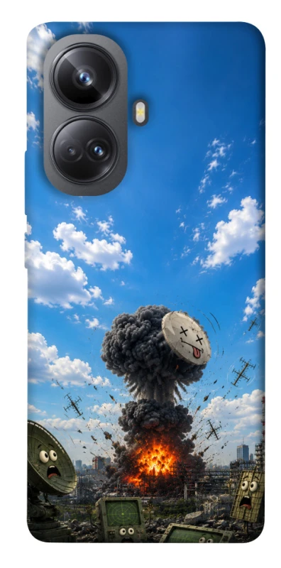 Чохол на Realme 10 Pro+ Moscow never sleeps ver.6 фото 1 з 1