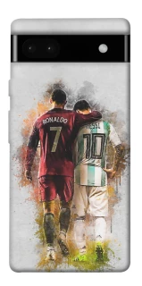 Чохол на Google Pixel 6a Ronaldo та Messi фото 1 з 1
