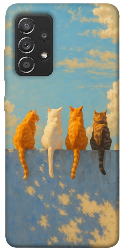 Чохол на Samsung Galaxy A52 4G / A52 5G cats on wall фото 1 з 1